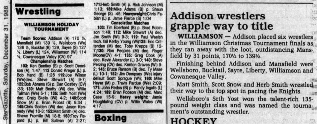 Addison wrestlers grapple way to title