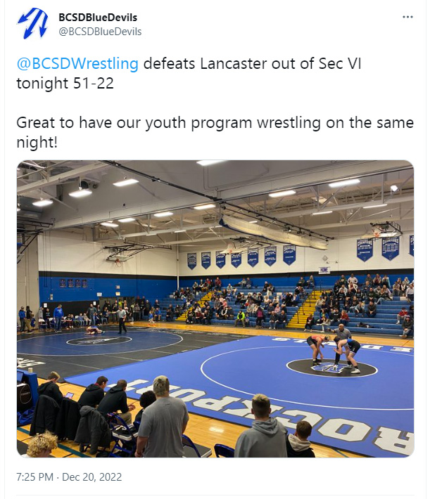 Brockport Battles Lancaster