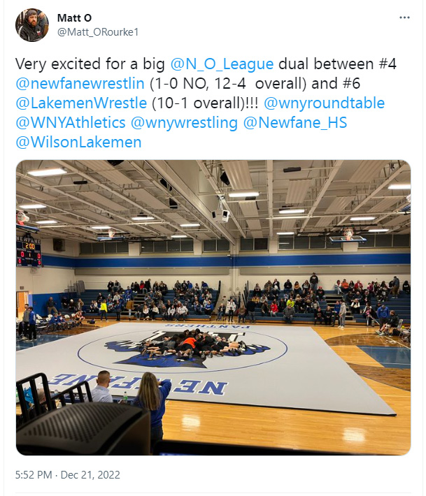 Newfane Hosts Wilson