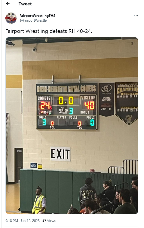 Comets 24, Visitor 40