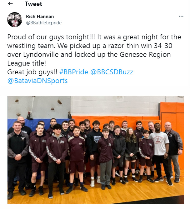 BB clinches league title