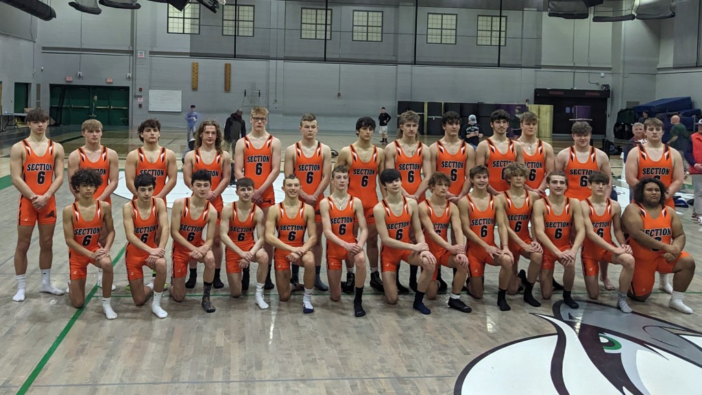 2023 Section VI Division II Wrestling Team