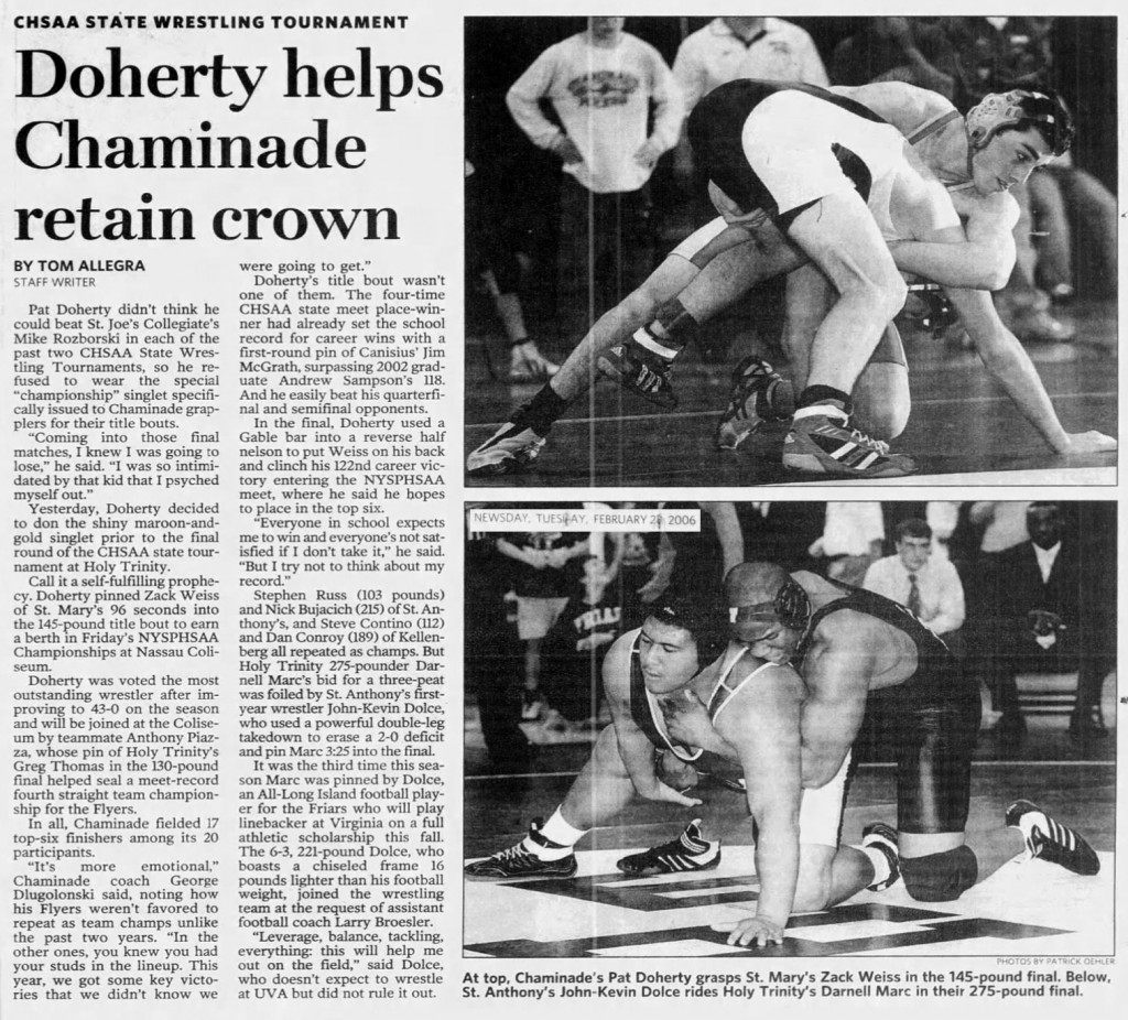 Doherty helps Chaminade retain crown