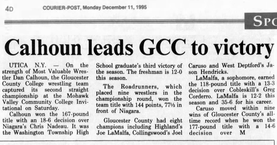 Calhoun leads Gloucester to victory