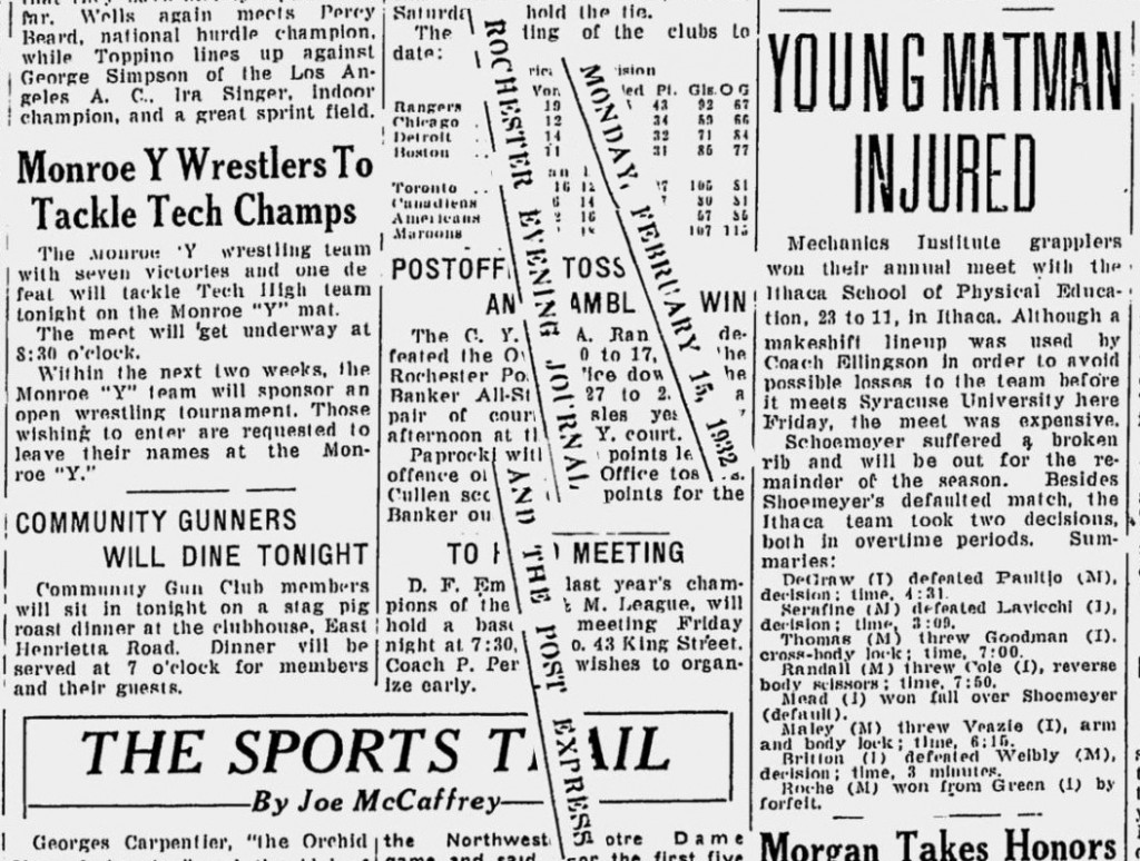 Young Matman Injured