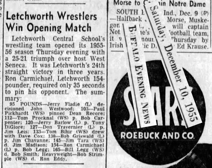 Letchworth Wrestlers Win Opening Match