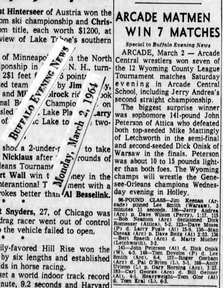 Arcade Matmen Win 7 Matches