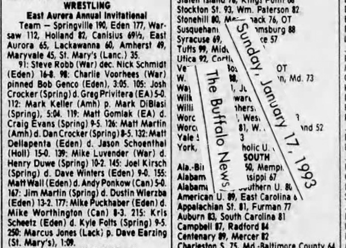 East Aurora Annual Invitational