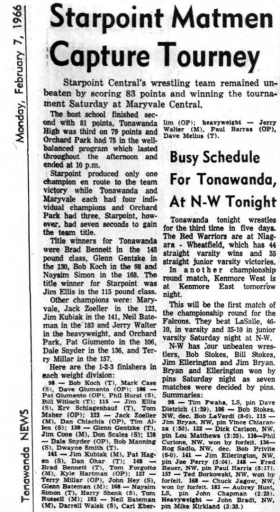 Starpoint Matmen Capture Tourney