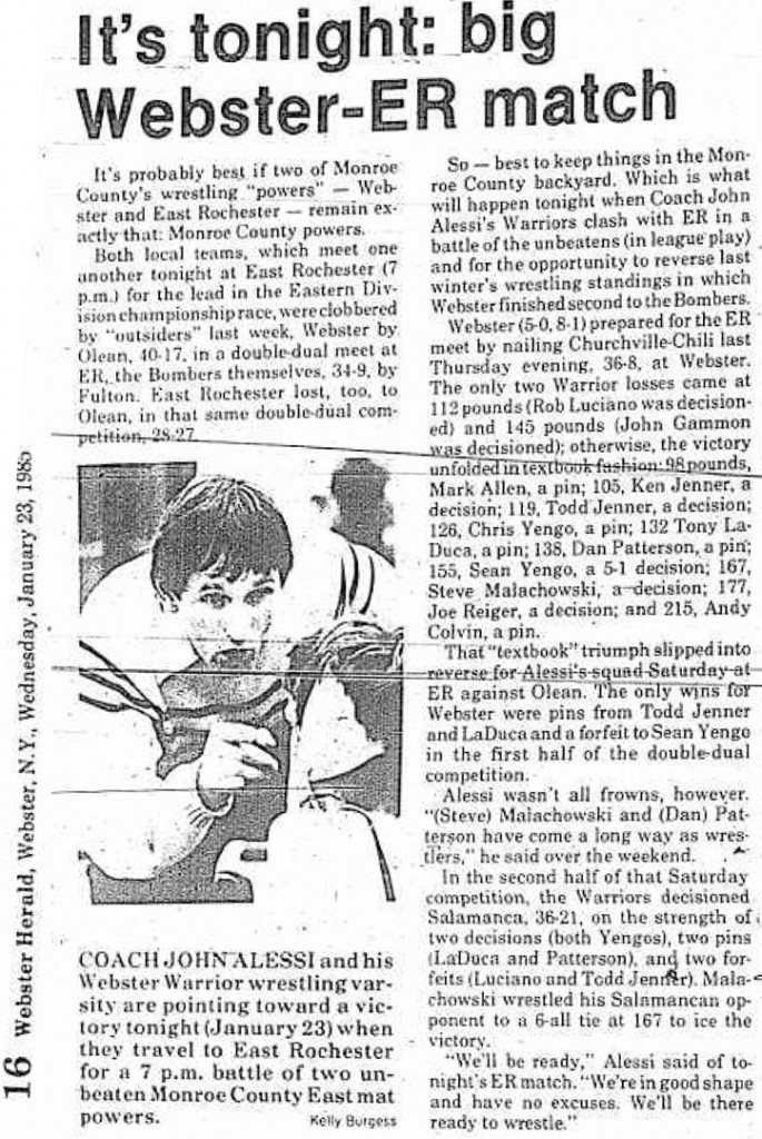 Webster Clobbered by Outsiders