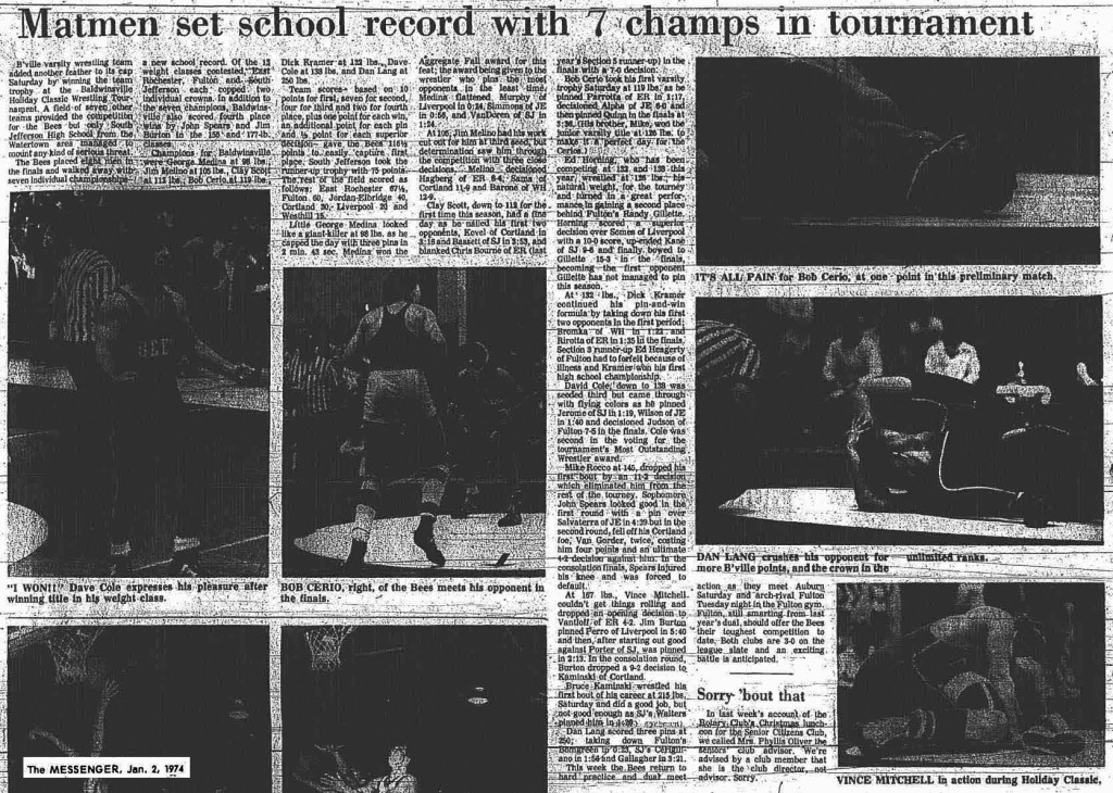 Matmen set school record with 7 champs in tournament