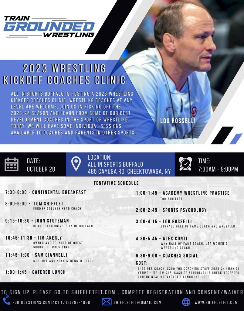 Wrestling Kickoff Coaches Clinic