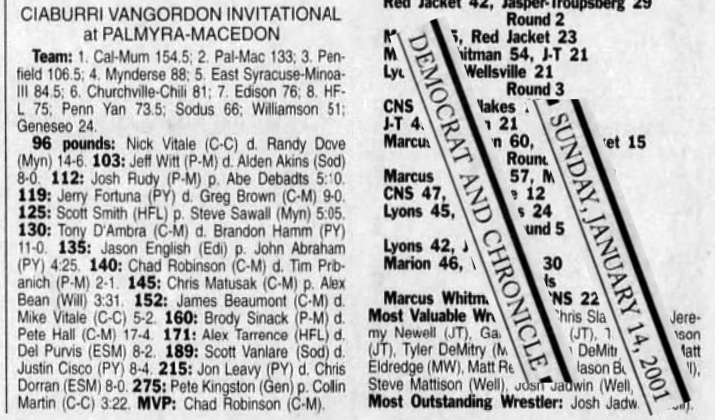 Ciaburri/Van Gordon Invitational