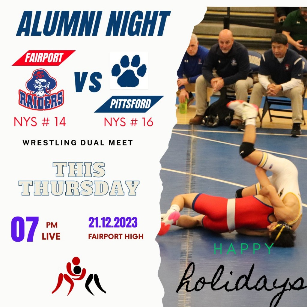 Fairport Wrestling Alumni Night