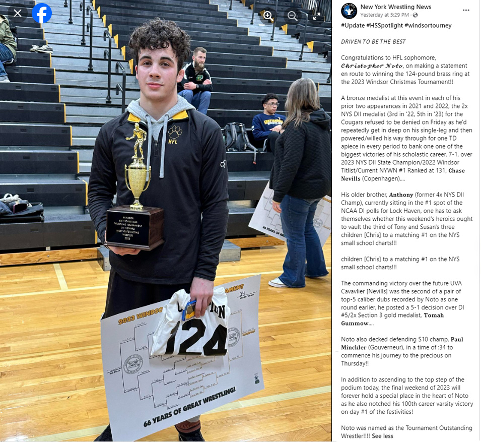 Outstanding Wrestler