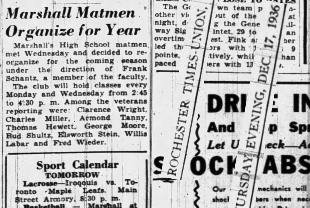 Marshall Matmen Organize for the Year