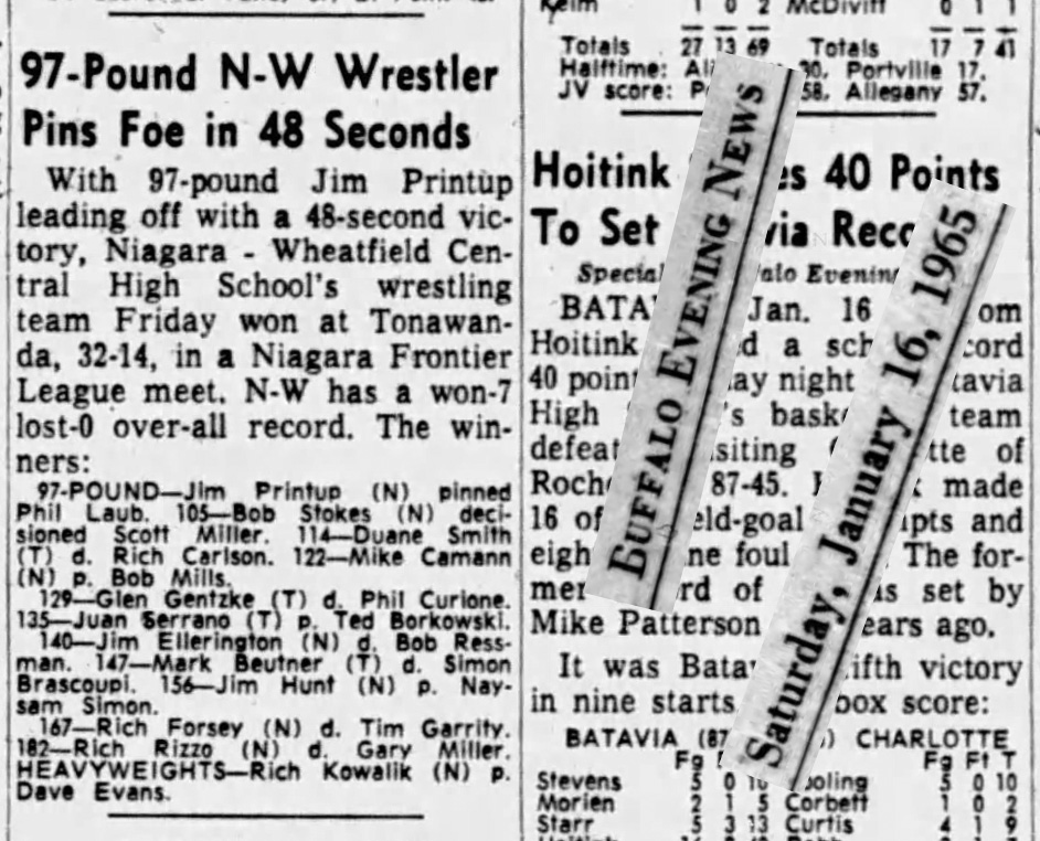 97-Pound N-W Wrestler Pins Foe in 48 Seconds