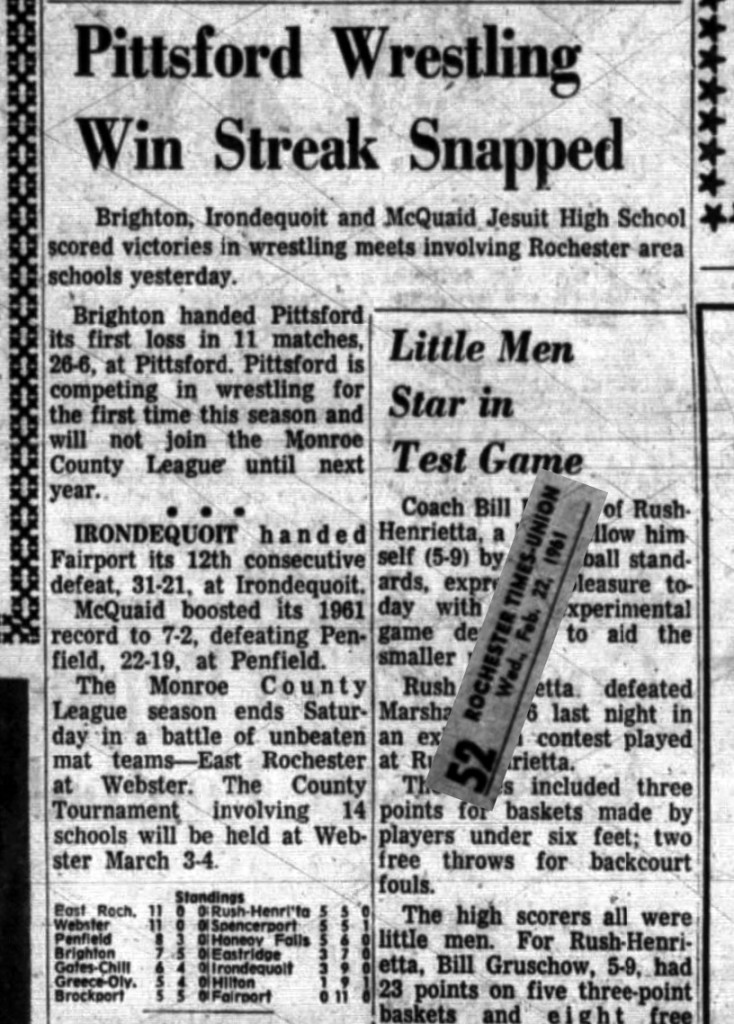 Pittsford Wrestling Win Streak Snapped