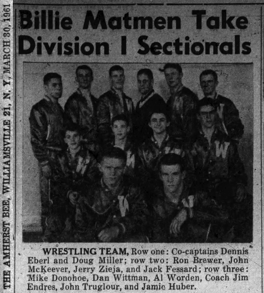 Billie Matmen Take Sectionals