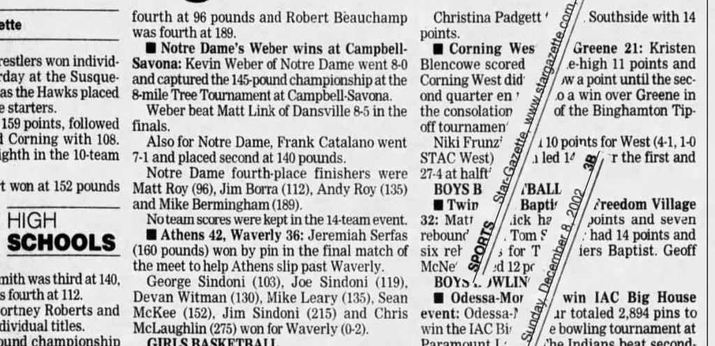 Eight Mile Tree Tournament