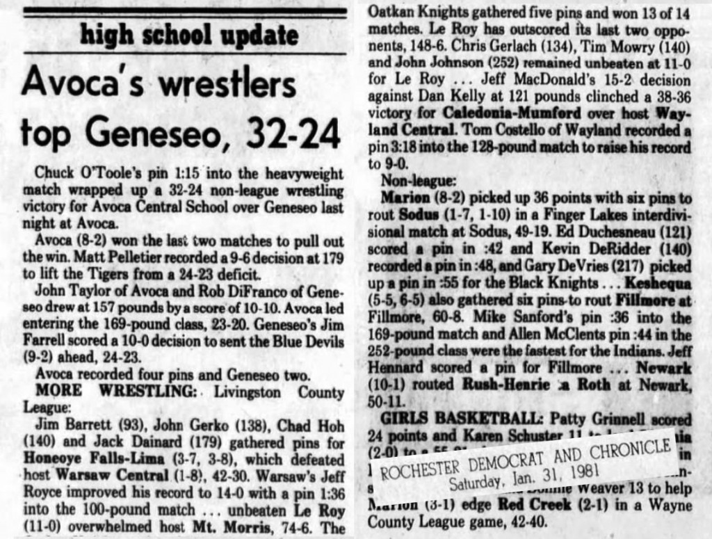 Honeoye Falls-Lima 42, Warsaw 30