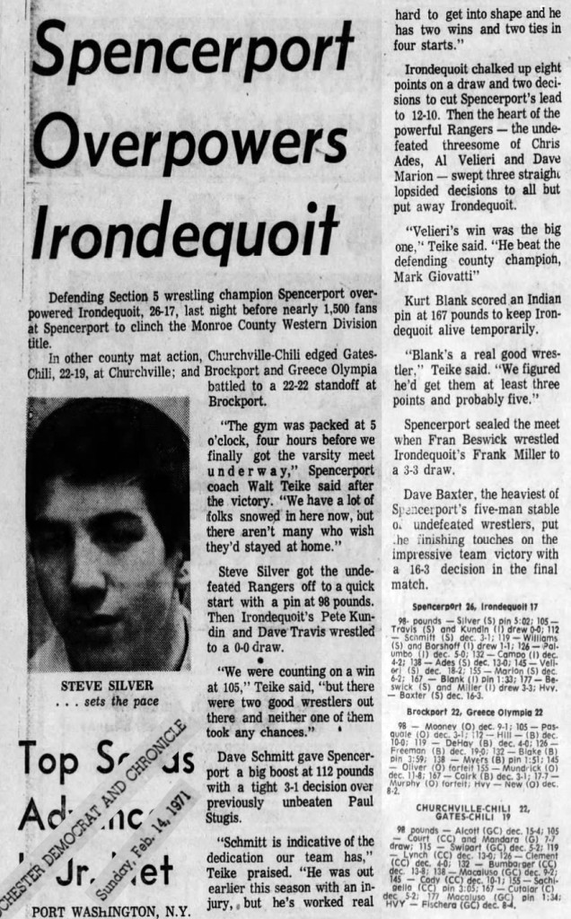 Saints Slip Past Spartans, 22-19