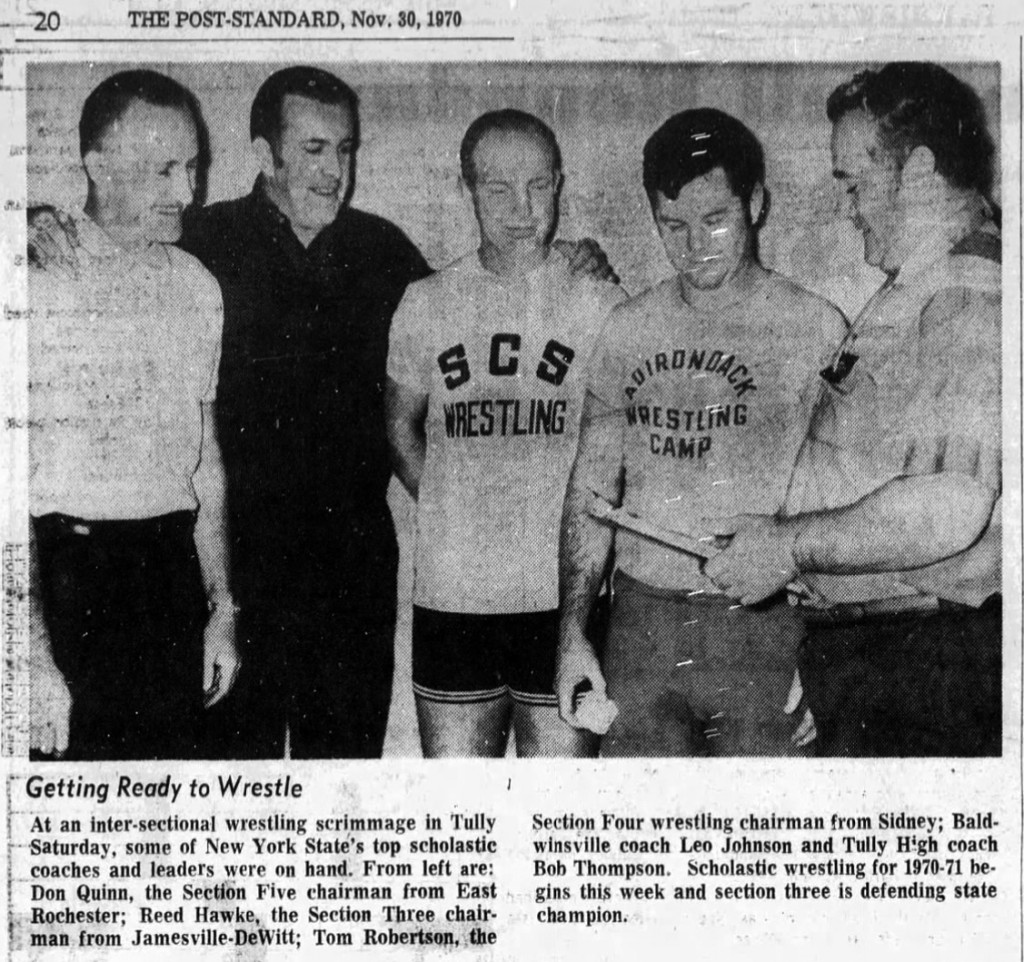 Getting Ready to Wrestle