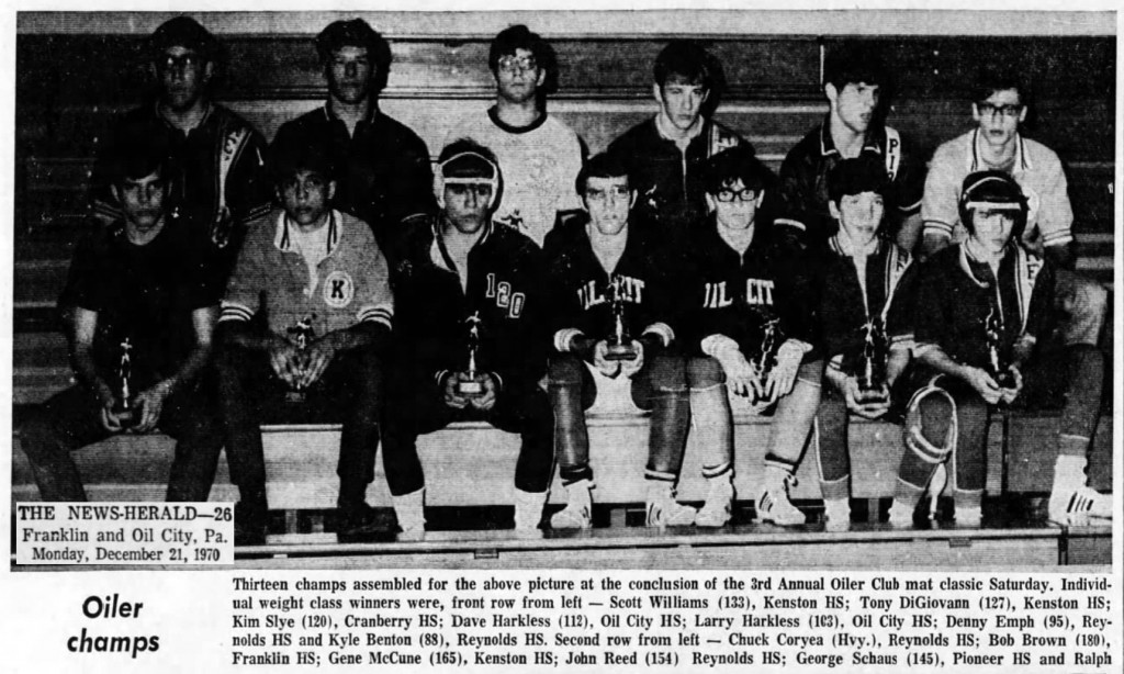 Pioneer's Schaus wins Oil City tournament