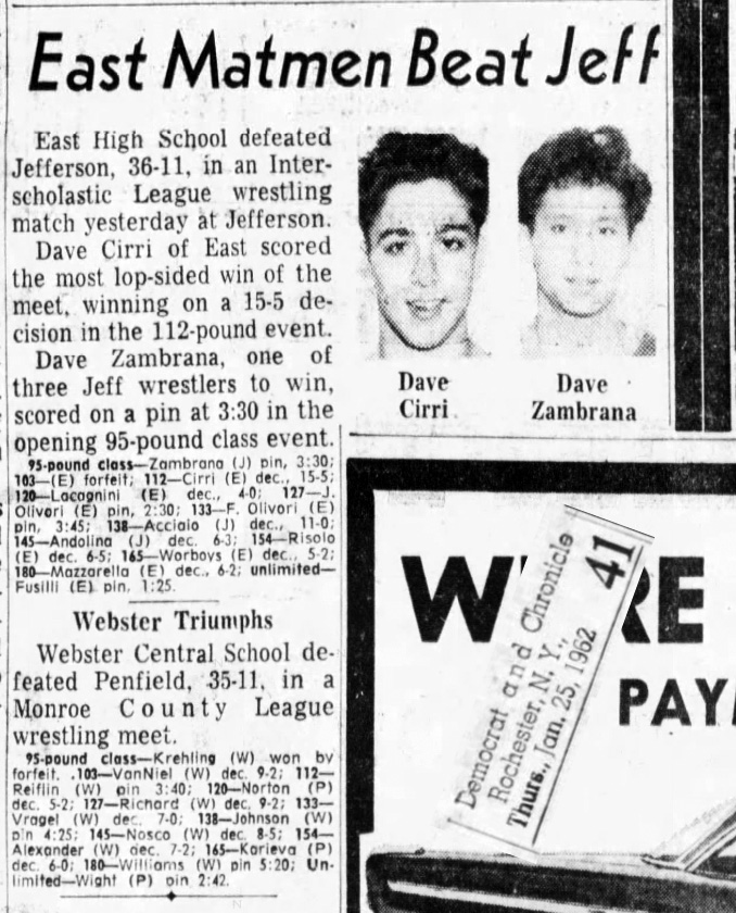 Webster Triumphs Over Penfield