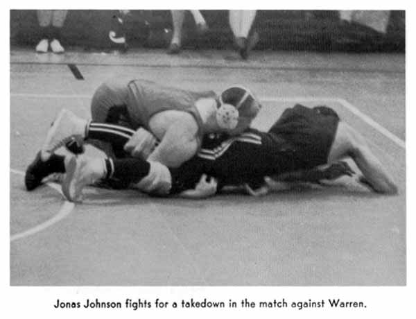 Jamestown Gridder a Star Wrestler