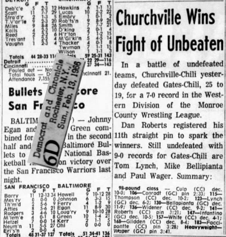 Churchville Wins Fight of Unbeaten
