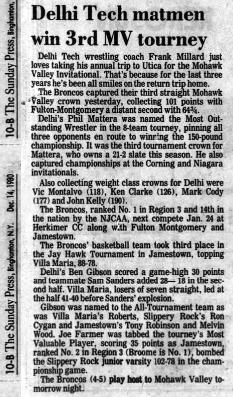 Mohawk Valley Invitational