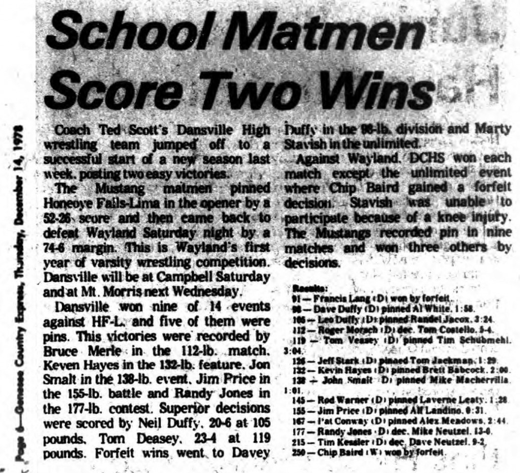 Dansville 74, Wayland 6