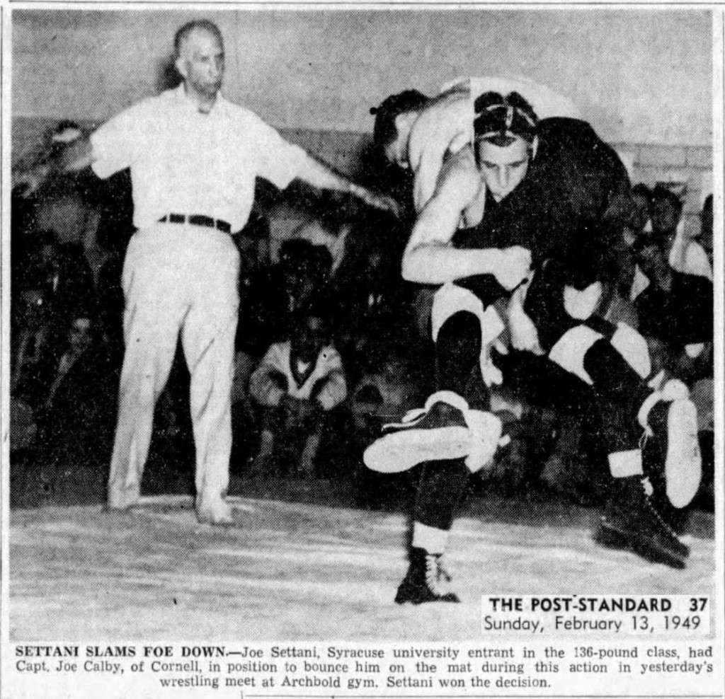 Settanni Slams Foe Down
