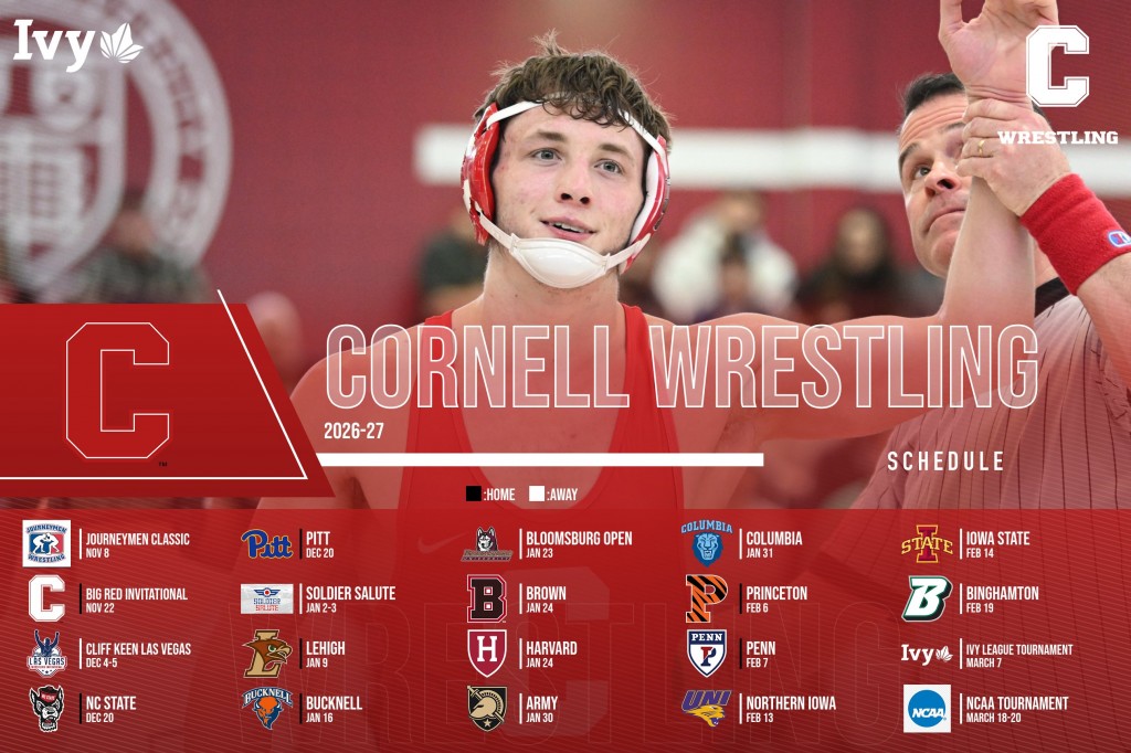 Cornell Big Red + SCHEDULE
