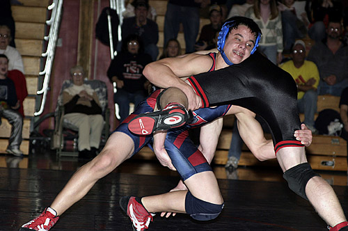 Hornell hands Le Roy matmen 42-18 loss