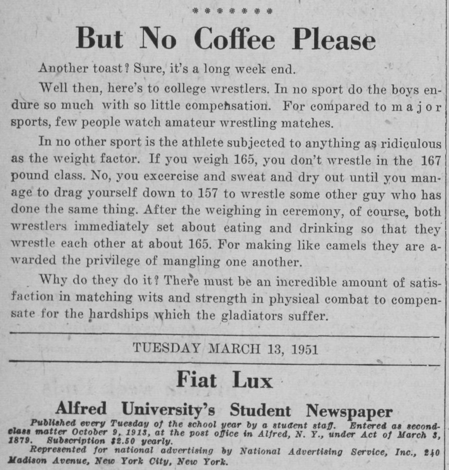 But No Coffee Please
