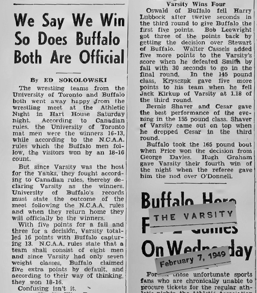 We Say We Win, So Does Buffalo; Both Are Official