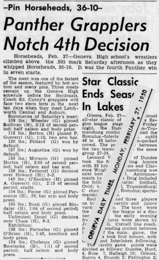 Panther Grapplers Notch 4th Decision
