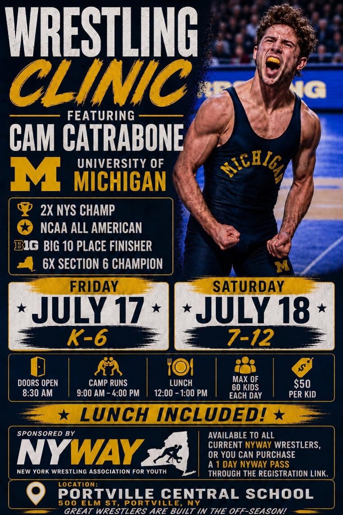 NYWAY/Cam Catrabone Clinic, July 17-18
