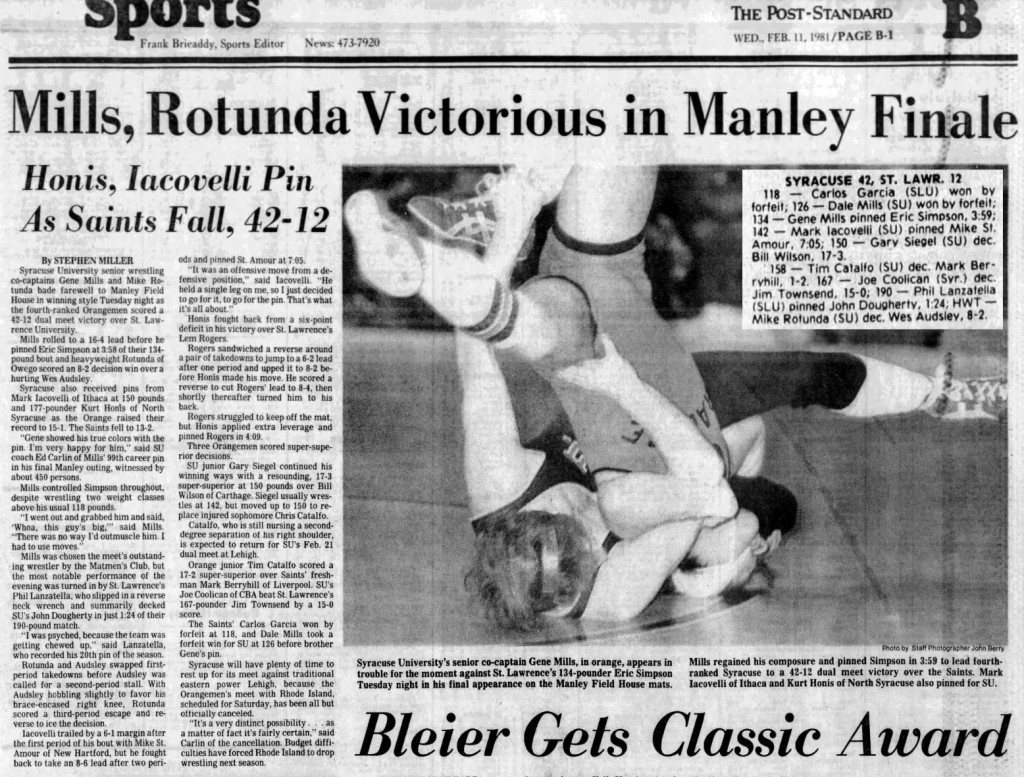 Mills, Rotunda Victorious in Manley Finale