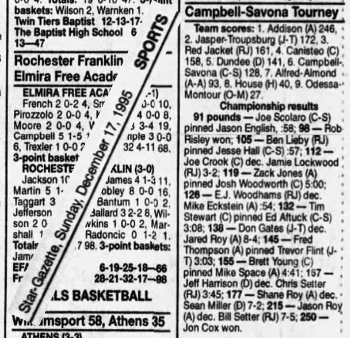 Campbell-Savona Tournament