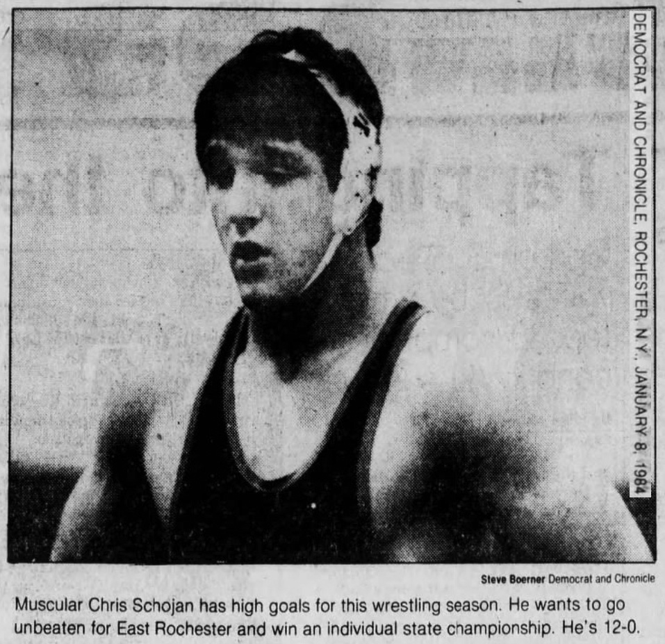 Schojan doesn't have to wrestle with inferiority complex anymore