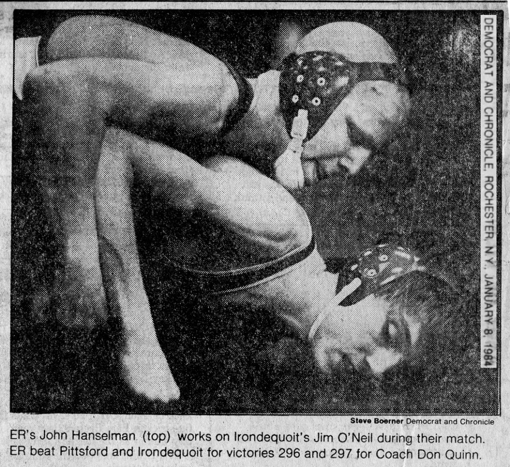 ER wrestlers romp in double dual meet
